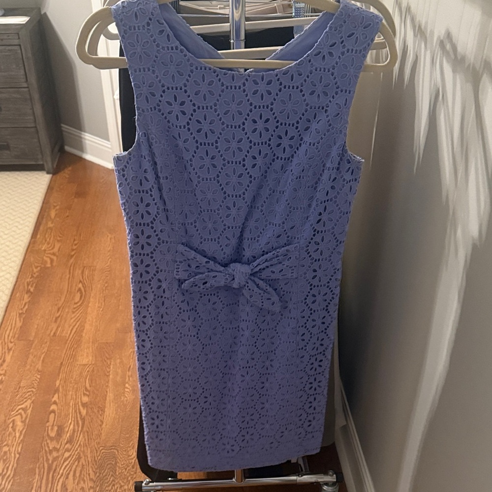 Elegant Lavender Lace Dress